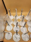Vintage Adjustable White Metal Doll Stands  Lot Of 16 Fashion Dolls