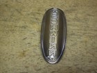 New Schwinn Approved Black Phantom   Panther Brass Bicycle Badge