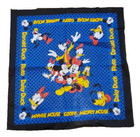 Vtg Mickey   Friends Scarf Bandanna By Glentex Unlimited Disney 100  Cotton Usa
