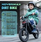 Hovermax Electric Dirt Bike 150w Electric Motorcycle 10mph Max Speed ride On Toy
