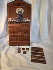 Perpetual  Wood Calendar Cottagecore Girl Bonnet Daisy  Farmhouse Country Style