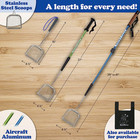 Metal Cat Litter Scoop     Long Handle Cat Poop Scooper For Litter Box  15      Heav