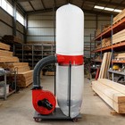 Heavy Duty 2hp Woodworking Dust Collector 1500w 15 Gallon Bag Mobile  wall Mount