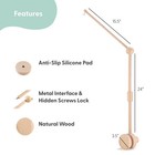 Crib Mobile For Girls - Wooden Musical Baby Crib Mobile With 12 Lullabies  Wi   