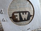 Wf Vintage Tin Tobacco Tag Die Cut