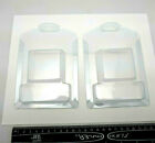 New 100pcs Lot 4  X 6  Clear Plastic Hanging Display Clamshell Retail Packaging
