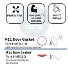 Midmark M11 Door Gasket Kit Compatible Replacement