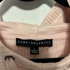 Jane And Delancey Pull Over Top Size Large Light Pink Long Sleeves Hoodie Soft