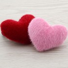 2pcs Durable Wrist Pin Cushions Heart Design Needle Holders For Needlework