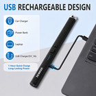 Usb Electric Lighter Dual Arc Cigarette Plasma Rechargeable Windproof Flameless