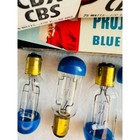 Sylvania Cbx Cbs Projector Lamp Blue Top 75w 120v Light Bulbs Vintage