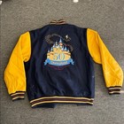 Ultra Rare Vintage Disney 50th Anniversary Reversible Letterman Varsity Jacket