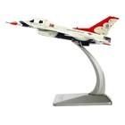 Usaf F-16 Fighting Falcon Thunderbirds Model 1 100 Scale Alloy Diecast 15 5cm
