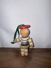 Antique Wooden Crib Baby Toy String Toy Vintage Collector Toy 4    Ornament