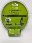 Vibe Stereo Gaming Headset With Adjustable Boom Mic Compatible With Xbox 360
