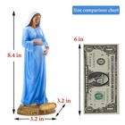 Qianling Pregnant Virgin Mary Statue - 8 4  Resin Mother Of God Figurine  Cat   