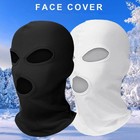 3 Hole Ski Masks Balaclava Wind Cap Full Face Mask Uv Protection Motorcycle Hood