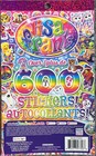 Lisa Frank Sticker Book Over 600  Nostalgic 80   s Colorful Fun 5 Sheets Stocking