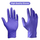 Nitrile Gloves disposable Cleaning Gloves large  100-count Powder Free  Latex   