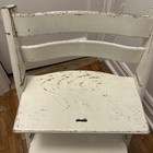 Stokke Tripp Trapp Chair Adjustable High Chair White Read  Needs To Be Repainted
