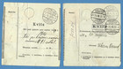 1930-34 Latvia Lot Of 4 Money Order Used 7822