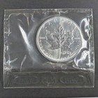 1999-2000 Canada Maple Leaf 1oz  9999 Fine Silver In Sealed Plastic