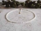 8 5 Inches Dainty Faceted Rainbow Moonstone Gemstone Beaded Anklet Gift
