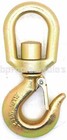2 Ton Swivel Hook Drop Forged Carbon Steel Swivel Eye Hook W  Latch G70 Grade
