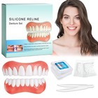 Moldable False Teeth Dentures For Men   Women  Veneers Dental Kit  1 Ct