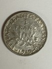 1919 France 1 Franc Silver Coin