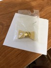 Vintage Budweiser Bud Beer Bow Tie Lapel Pin Anheuser Busch
