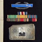 Wwii 1st Infantry Division Officer s Grouping Original Valor Medal Recipient