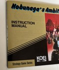 Nobunaga   s Ambition Nintendo Nes Instruction Manual Booklet Only 1989 Oem