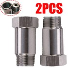 2pcs Non Fouler Spark Plugs Adapters 18 Mm X 1 50