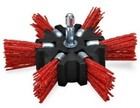 3pc Iit 4  Nylon Infused Flap Brush Wheel Assortment 1 4 Hex Shank Wire Abrasive