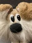 Vintage Applause Plush Brown Dog Puppy Big Eyes Stuffed Animal Puppy 1984 Toy
