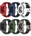 Silicone Sport Strap Band For Apple Watch Series 9 8 7 6 5 4 3 2 1 Se
