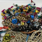 5  Pounds Vintage To Now Wear Beaded Craft Repair Junk Drawer Jewelry Lot A