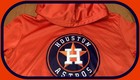 Houston Astros Mlb Genuine Hooded Sweatshirt Youth Medium 10-12 Nwot
