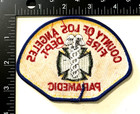County Of Los Angeles Fire Department Paramedic Patch  fd3 