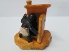  2  Vintage Black Americana Outhouse Bisque Figurines   Japan  next   One Moment