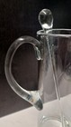 Vintage Martini Cocktail Pitcher With Stirrer Sleek Modernist Clear Glass 11 