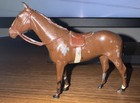 Vintage Britain s Ltd  Miniature Lead Horse Figurine