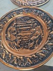 Set Of Three Vintage Mid Century Coppercraft Guild Copper Wall Decor 