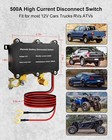 12v 500a Remote Battery Disconnect Switch  Battery Kill Switch For Car Kill S   