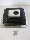 Hurst B m Style Rubber Shifter Boot W chrome Plate 7 3 4 x8 3 4  Universal  9631