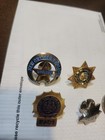 Lot Of 4 Vintage Police Pins New York New Orleans Las Vegas San Francisco 