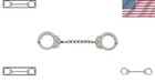 Nij Approved Handcuffs With Locking Keys - 6-inch Spacing For Larger Individuals