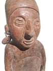 14in  Pre Columbian Jalisco Figure Of A Shaman