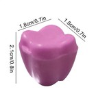 Tooth Keepsake Box 10 Pieces Teeth Shape Holder Cute Baby Tooth Box 